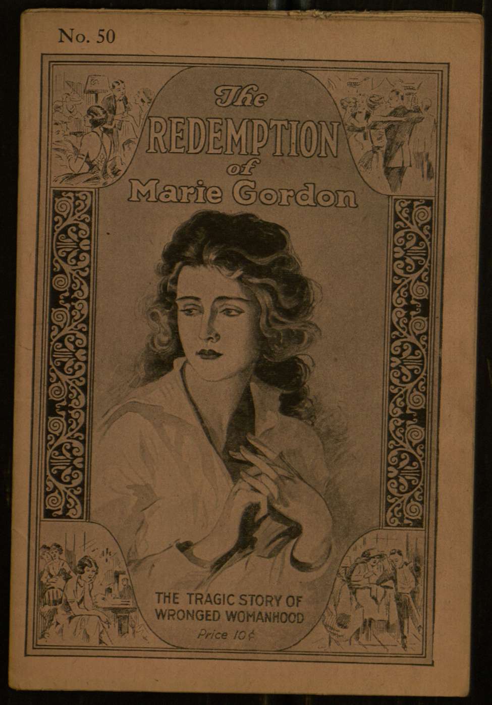 Book Cover For The Redemption of Marie Gordon 50 - Cora Lane Sherman