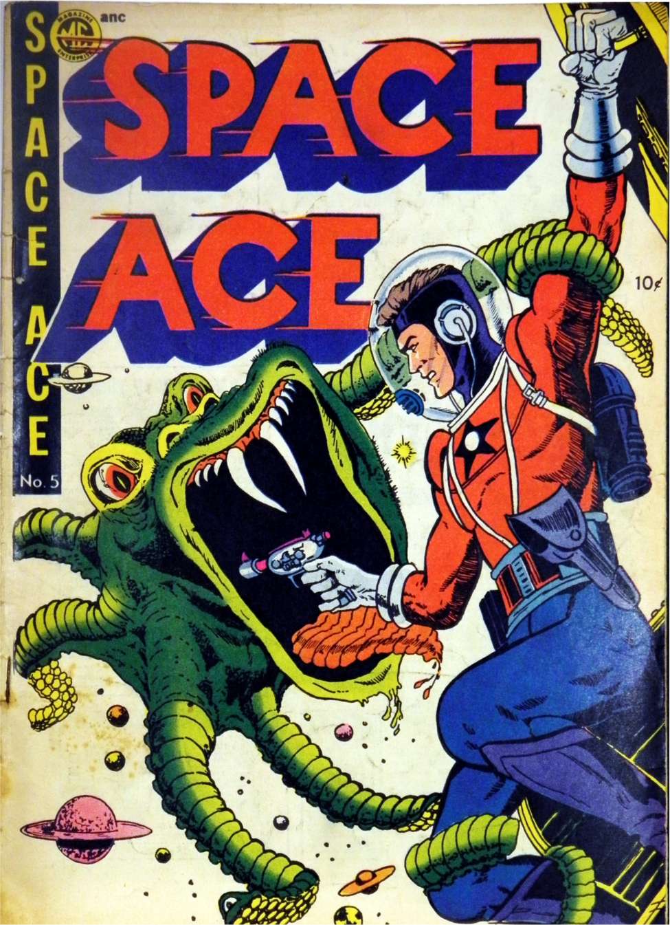 Comic Book Cover For A-1 Comics 61 - Space Ace 5 - Version 2