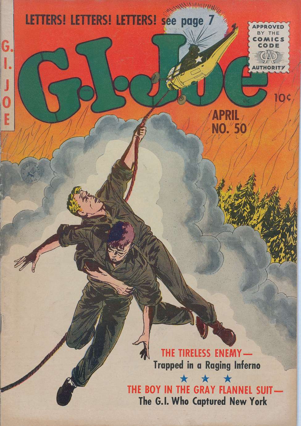 Comic Book Cover For G.I. Joe 50