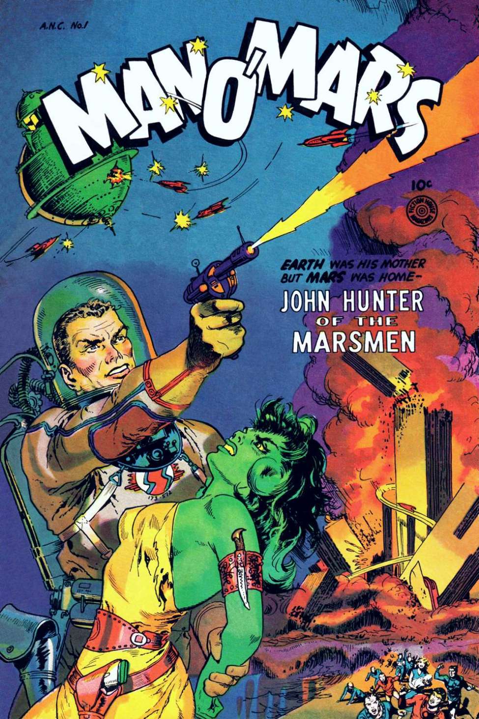 Book Cover For Man O' Mars