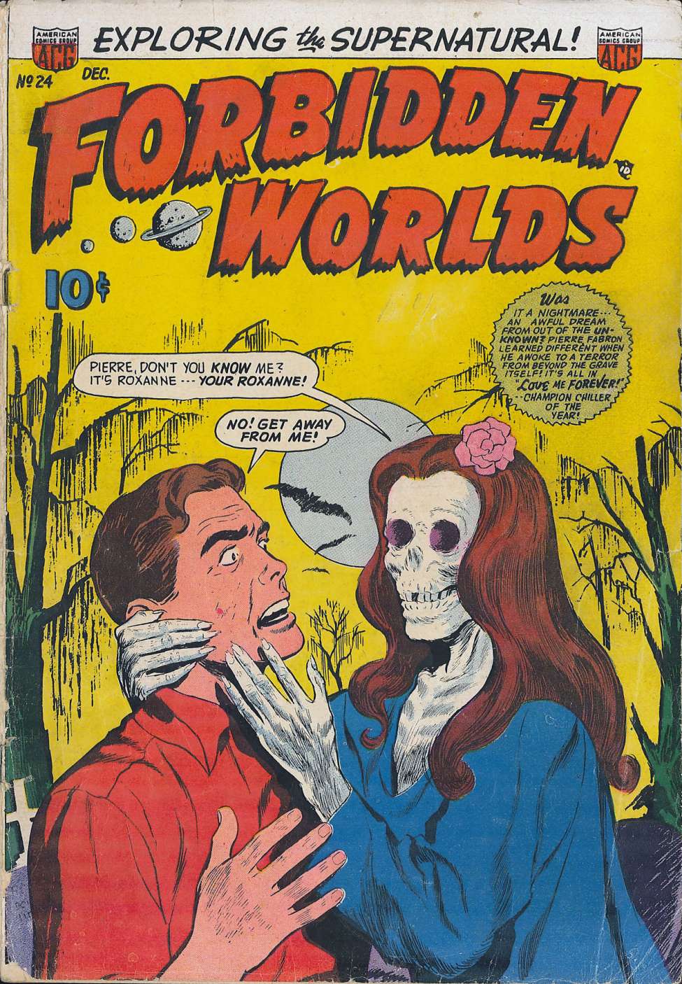 Comic Book Cover For Forbidden Worlds 24