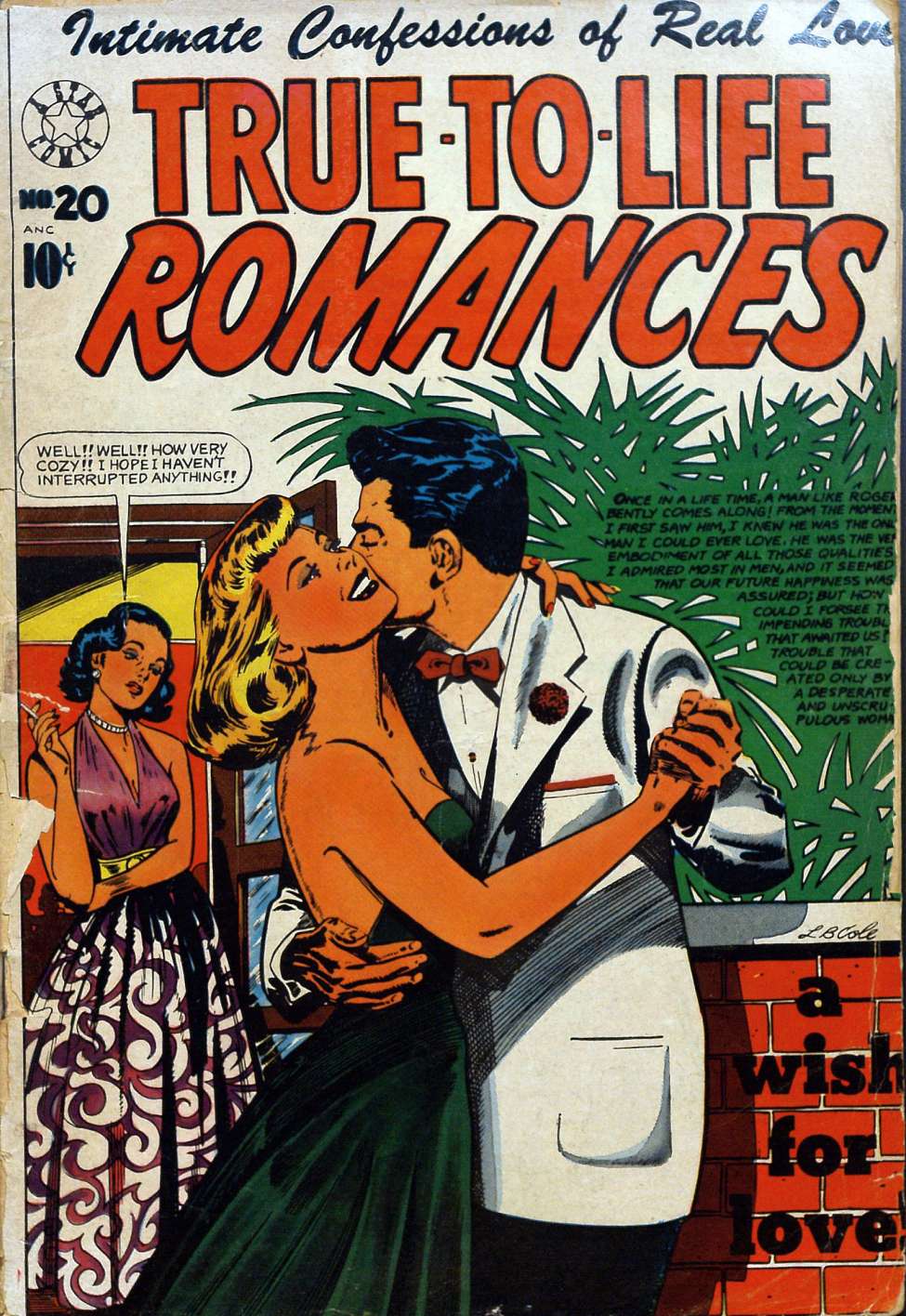 Comic Book Cover For True-To-Life Romances s2 20
