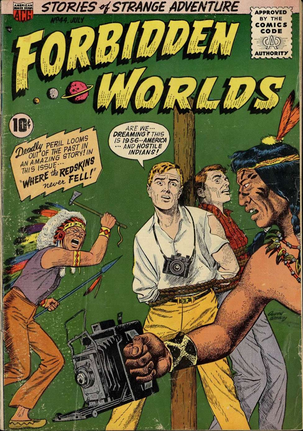 Comic Book Cover For Forbidden Worlds 44
