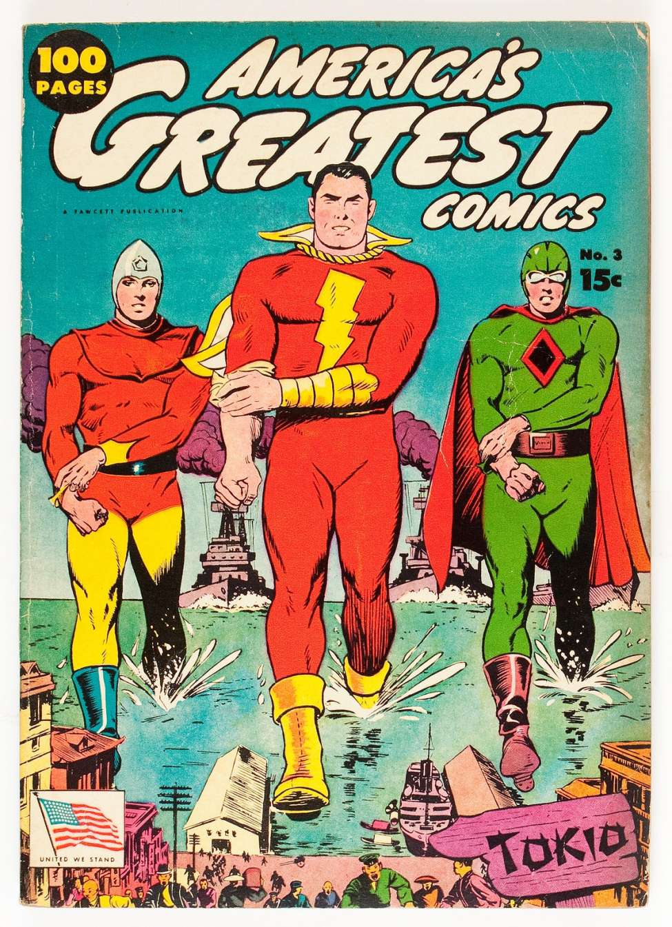 Comic Book Cover For America's Greatest Comics 3