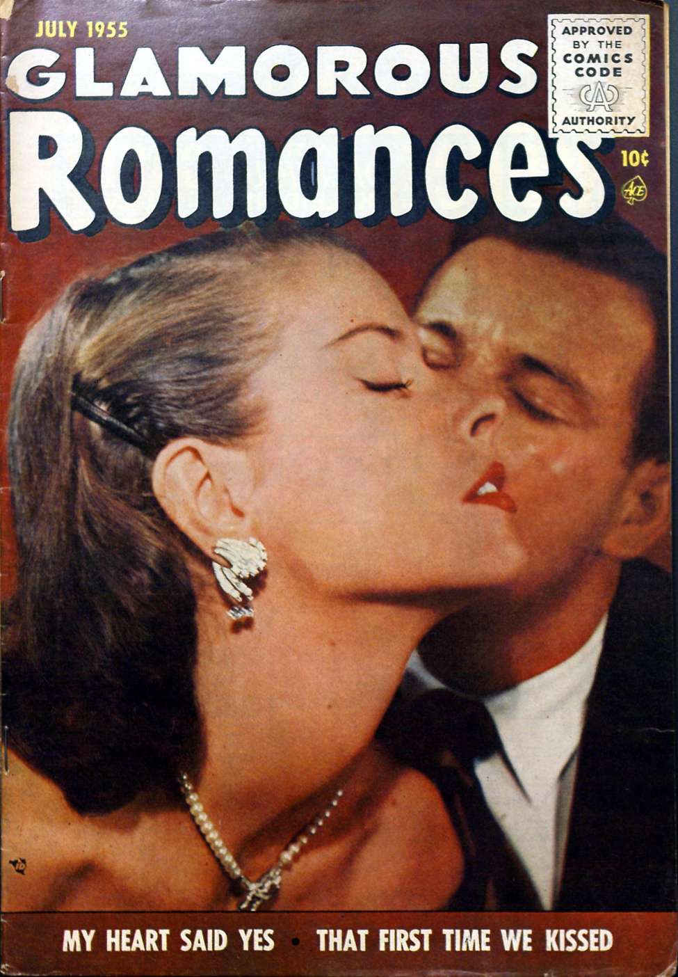 Comic Book Cover For Glamorous Romances 83