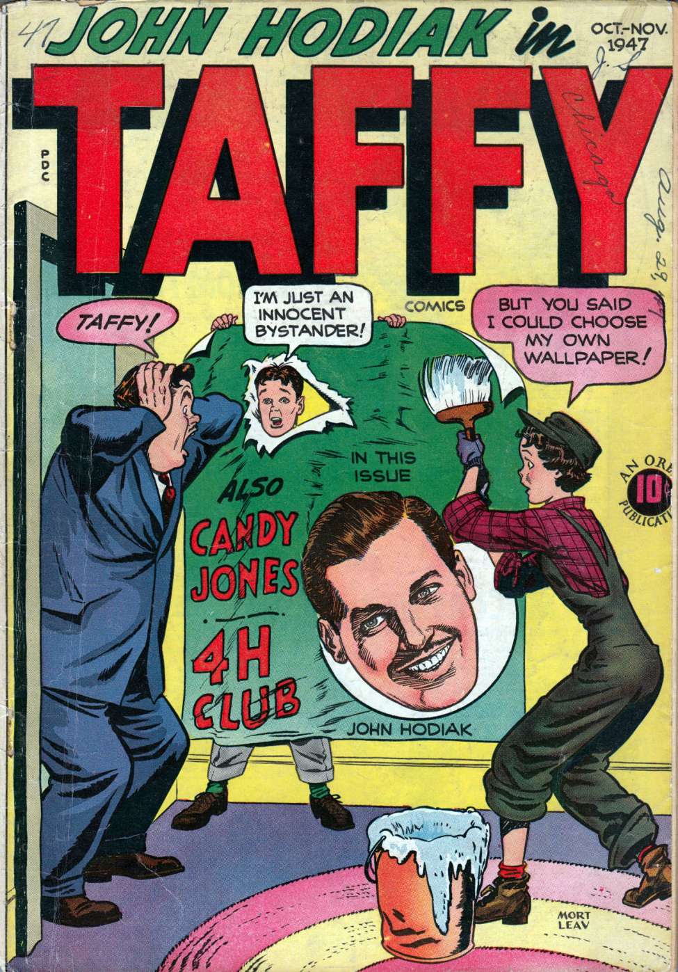 Comic Book Cover For Taffy Comics 10 - Version 2