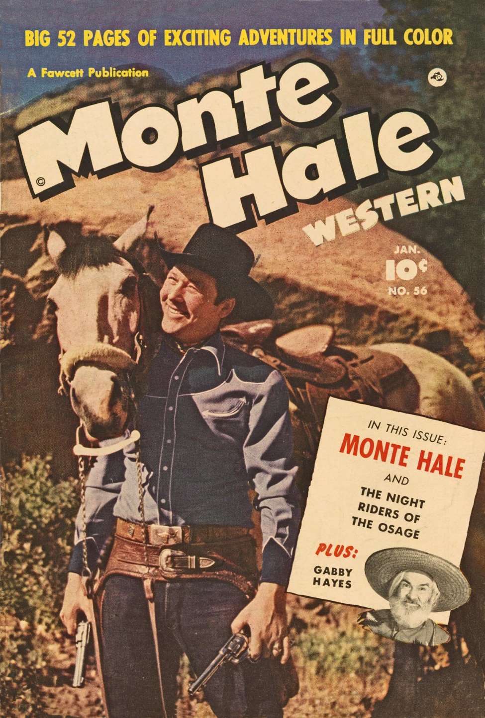 Comic Book Cover For Monte Hale Western 56 - Version 2