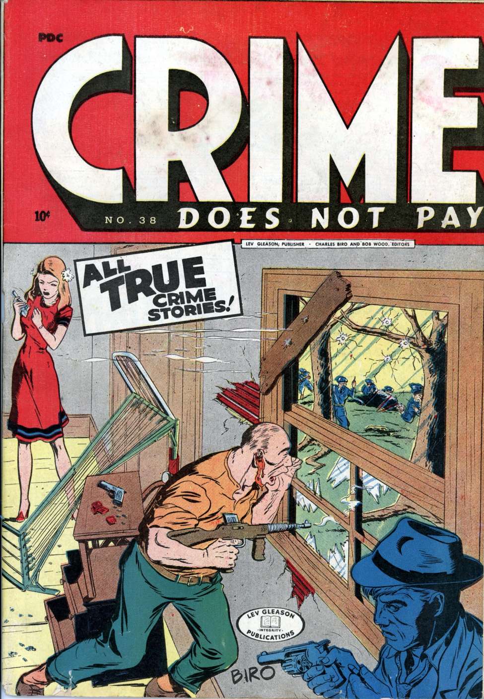 Book Cover For Crime Does Not Pay 38