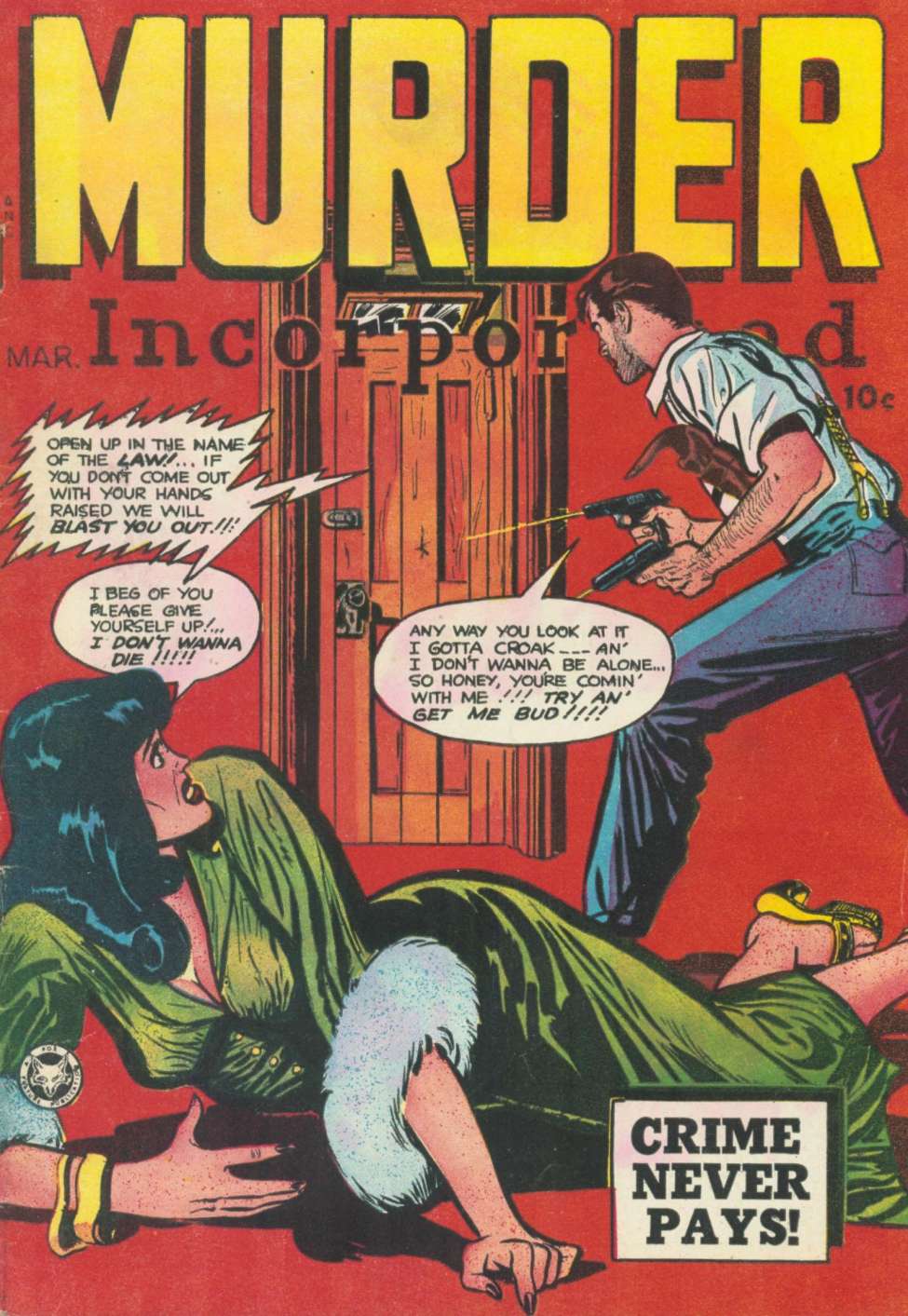 Comic Book Cover For Murder Incorporated 9 - Version 1