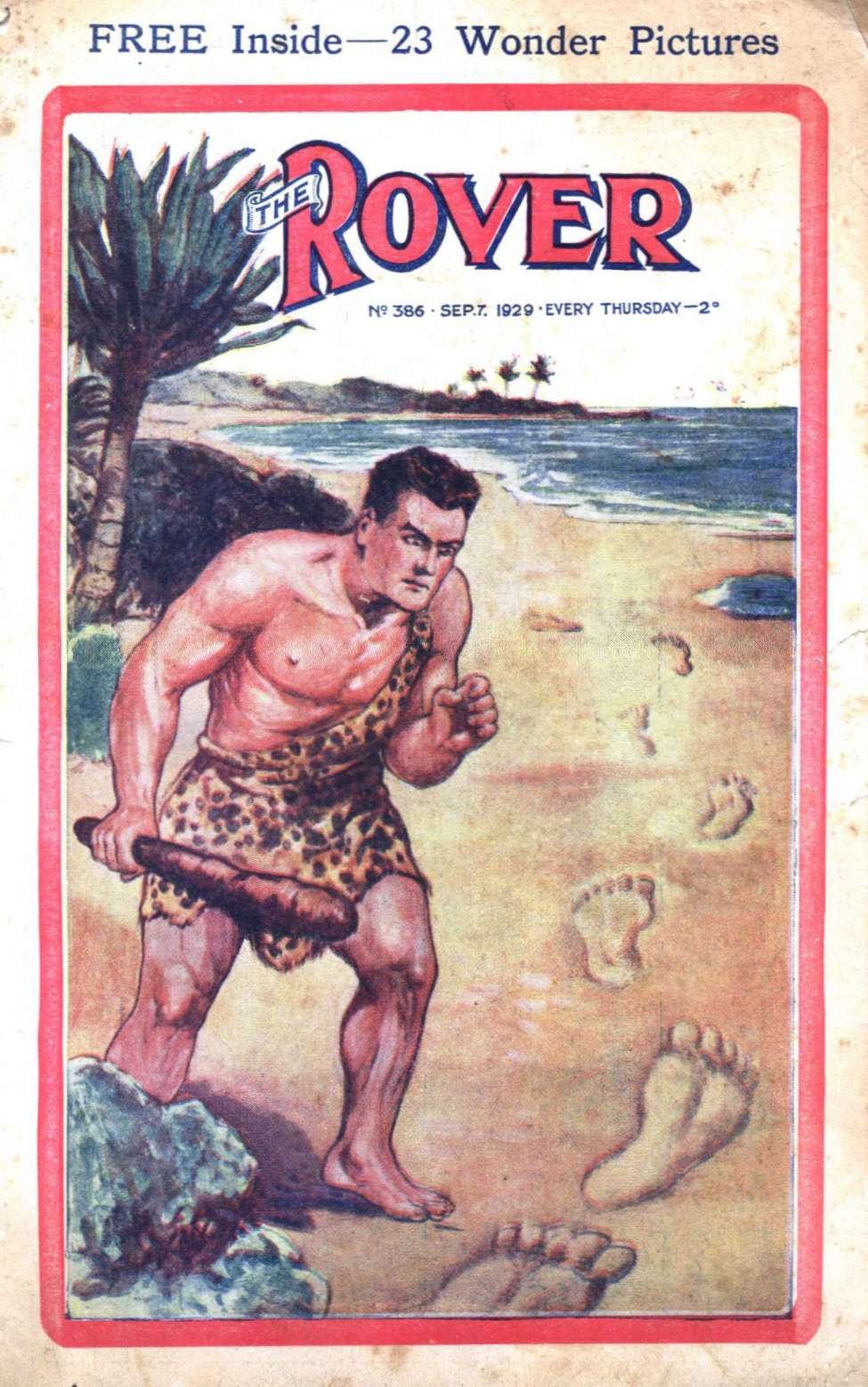Comic Book Cover For The Rover 386