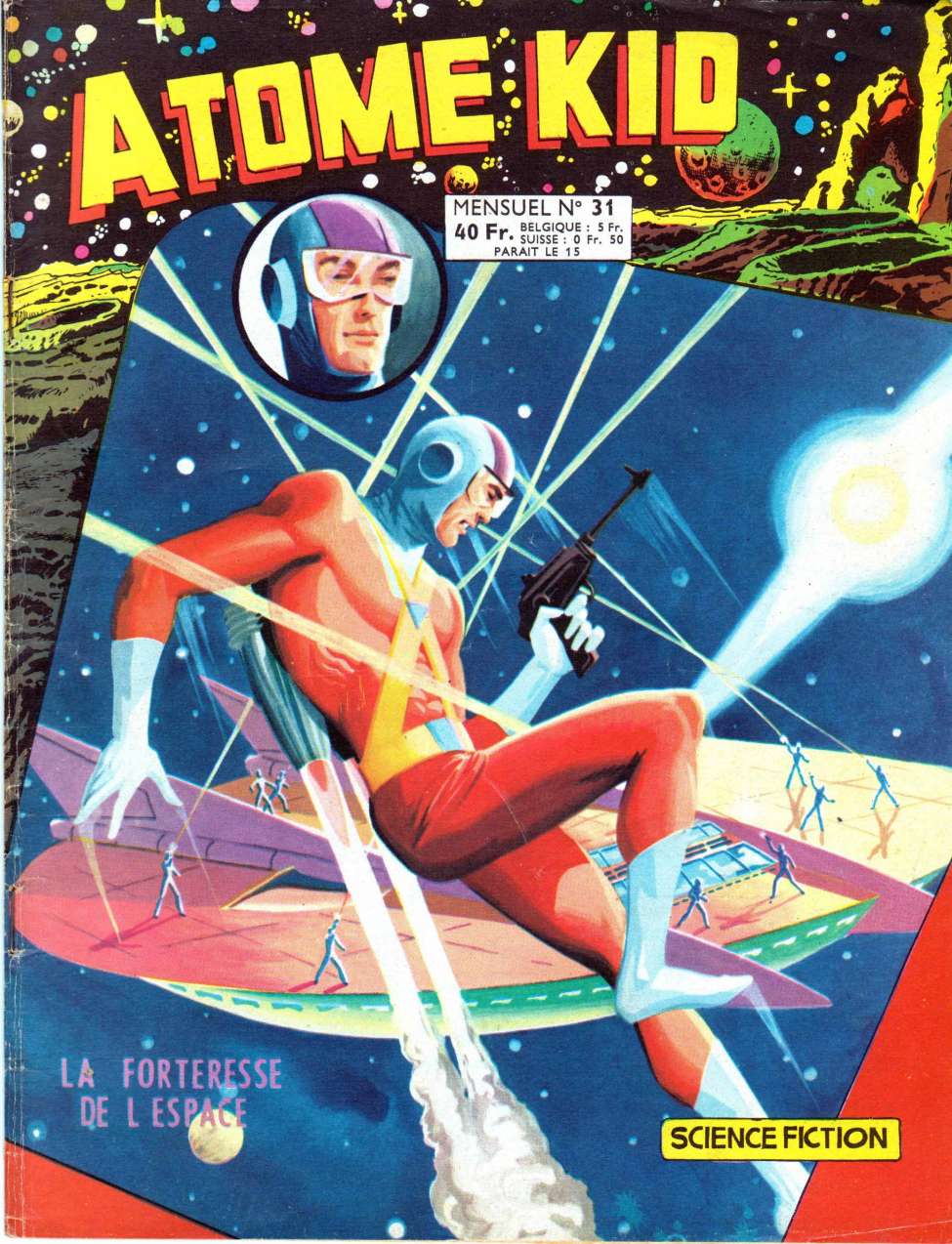 Book Cover For Atome Kid 31 - La Forteresse De l'Espace