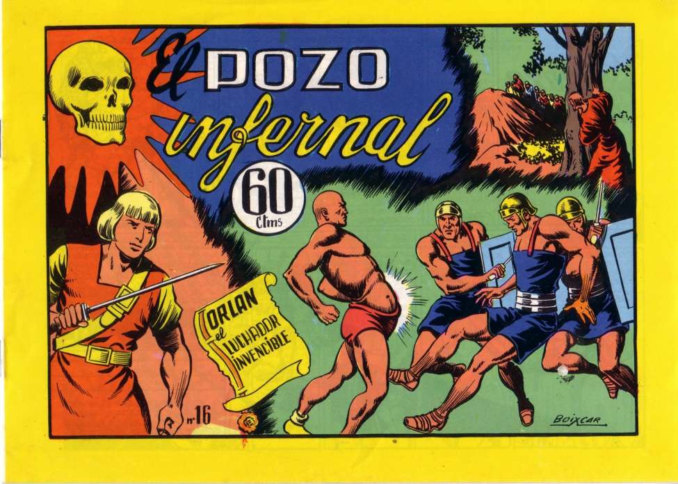 Comic Book Cover For Orlan el Luchador Invencible 16 - El Pozo Infernal