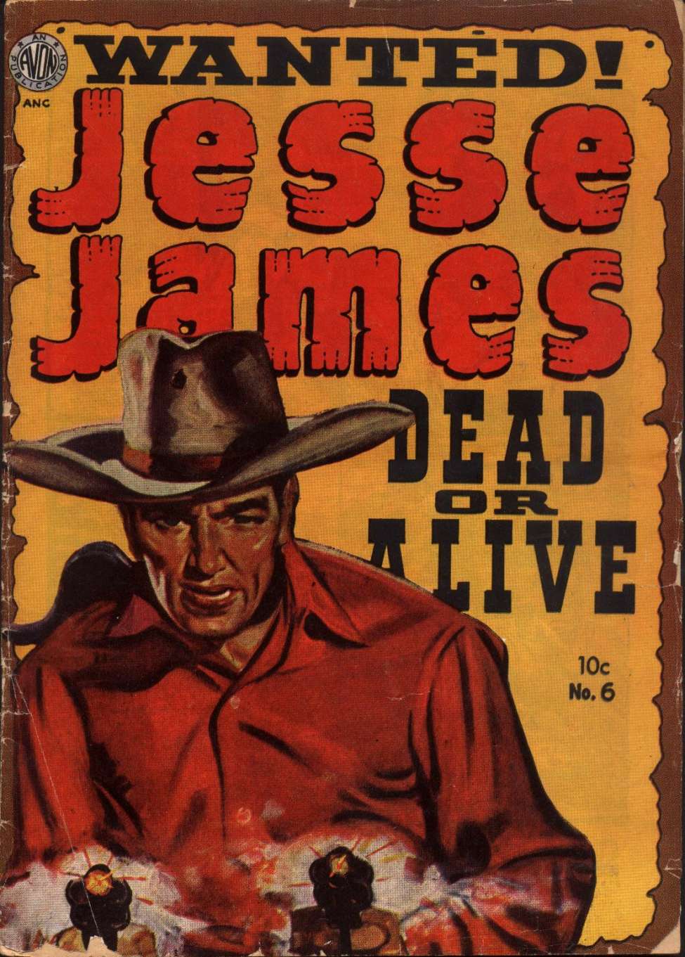 Comic Book Cover For Jesse James 06