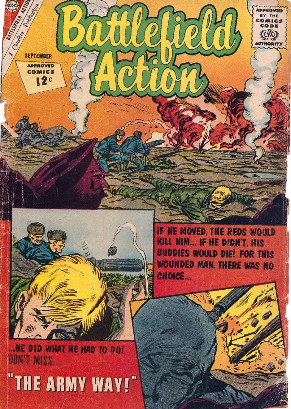 Comic Book Cover For Battlefield Action 43