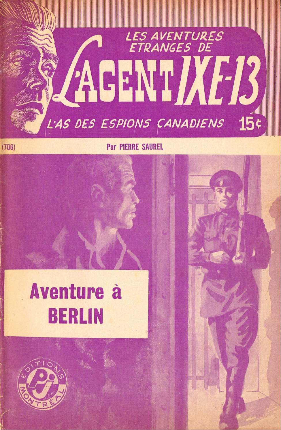 Book Cover For L'Agent IXE-13 v2 706 - Aventure à Berlin