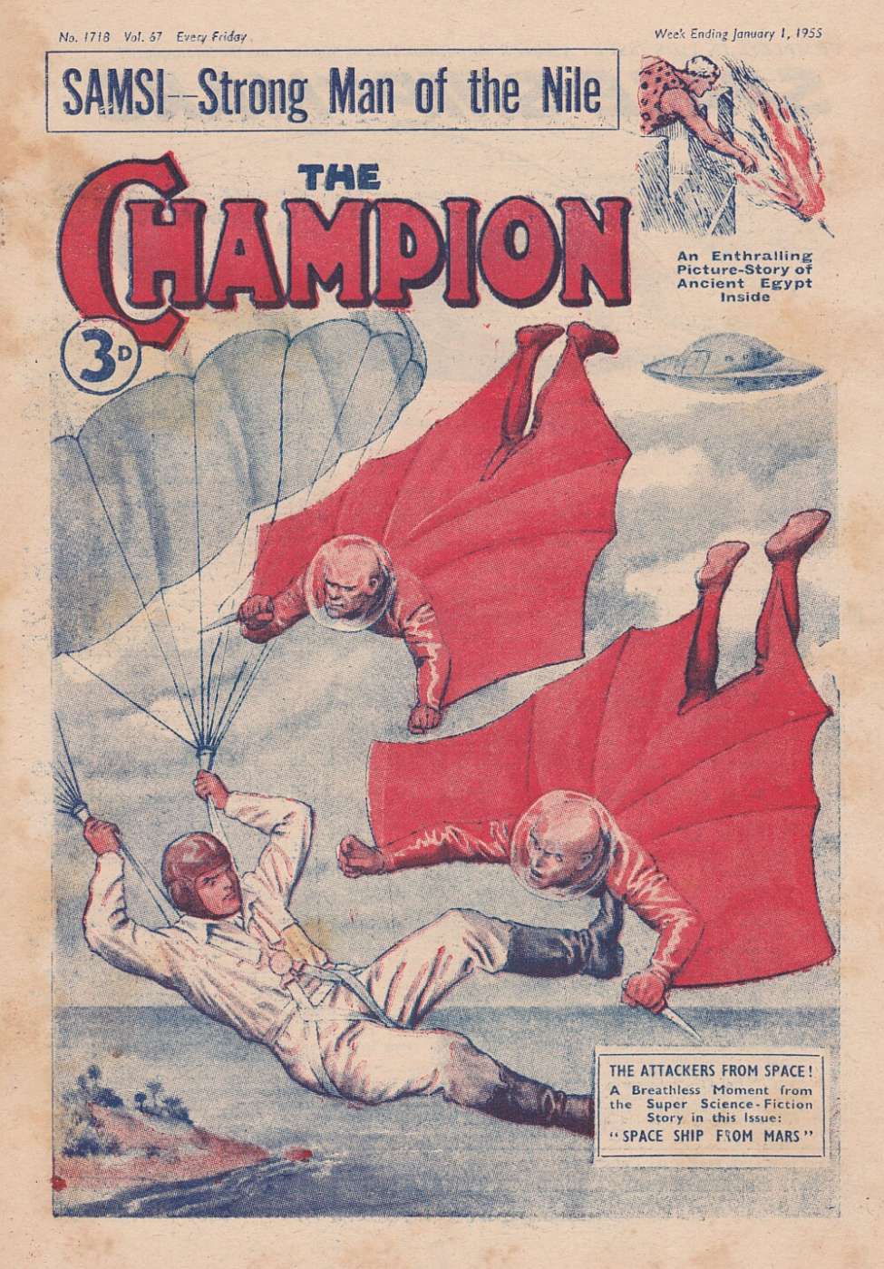 Comic Book Cover For The Champion 1718