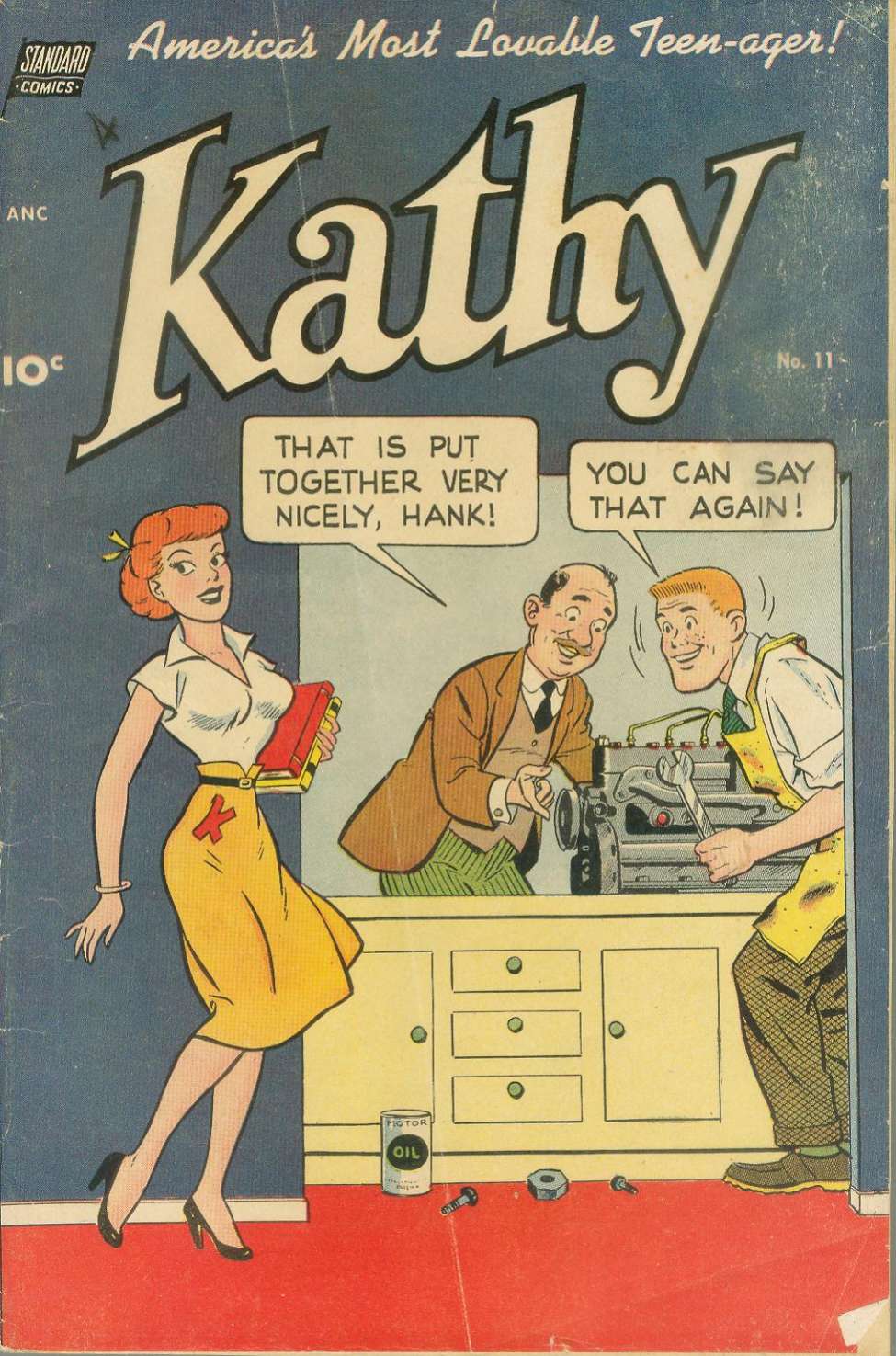 Comic Book Cover For Kathy 11