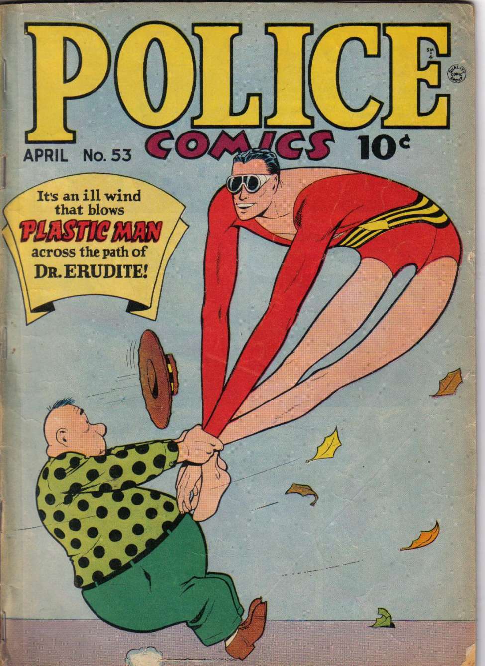 Book Cover For Police Comics 53