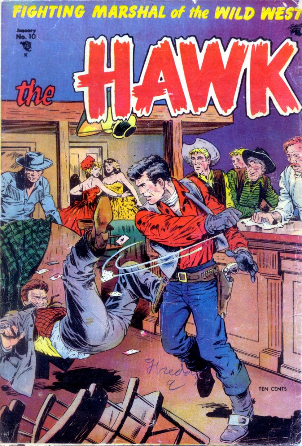 Book Cover For The Hawk 10