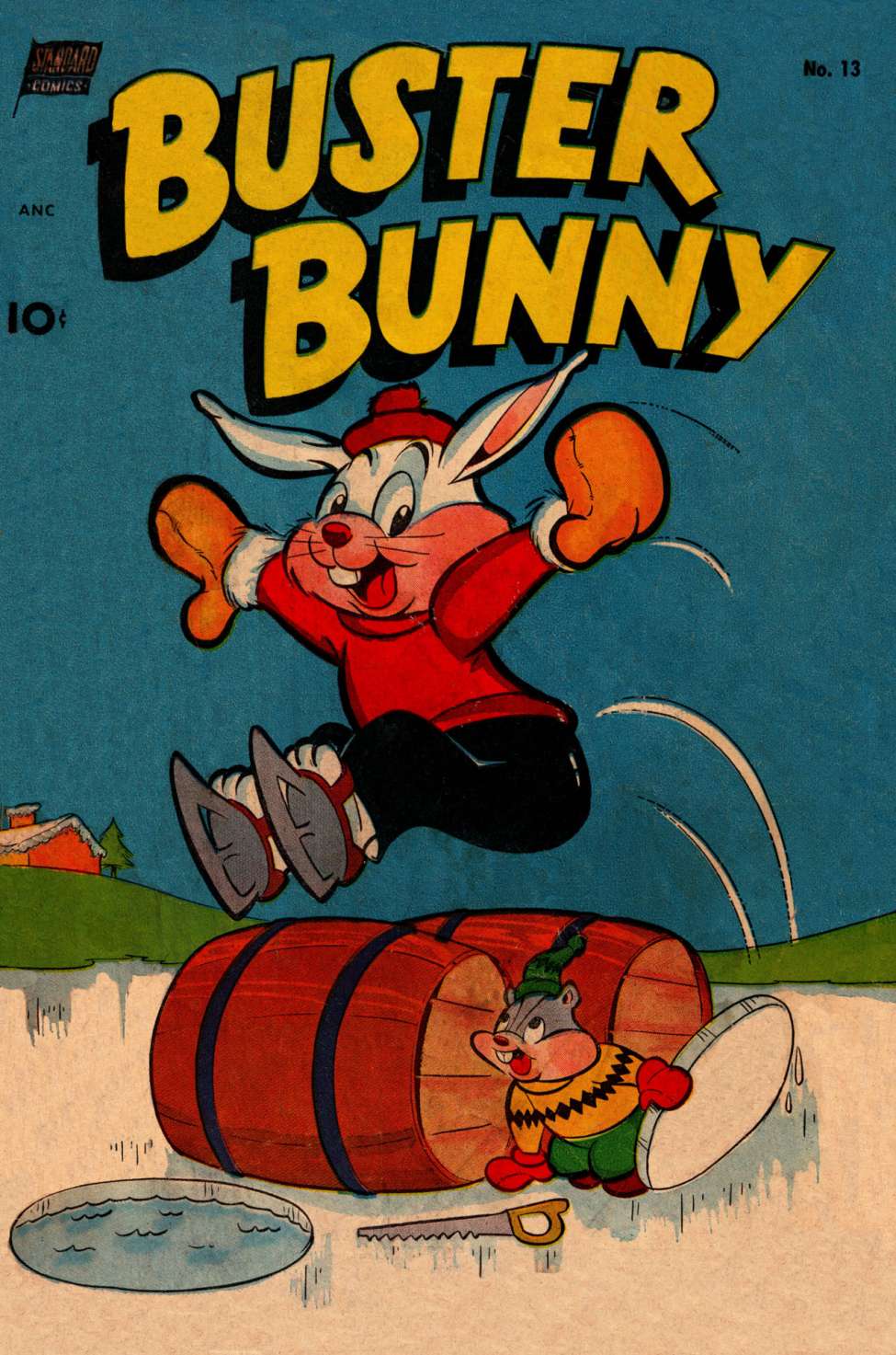 Book Cover For Buster Bunny 13