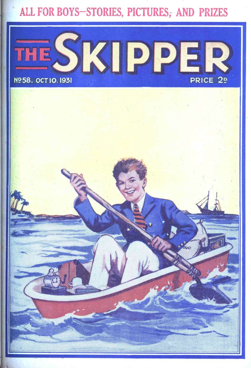 Book Cover For The Skipper 58