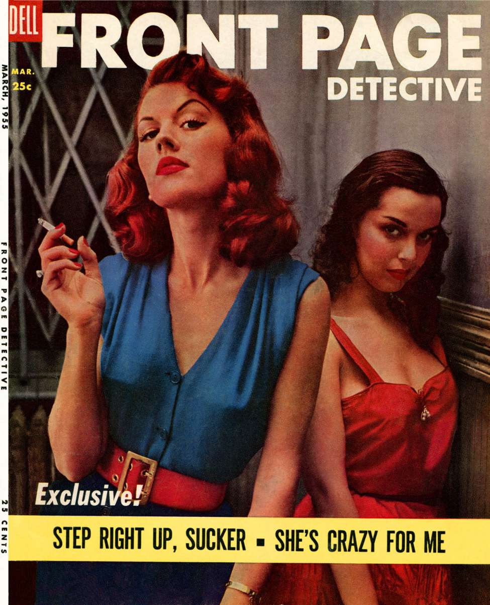 Comic Book Cover For Front Page Detective v14 12