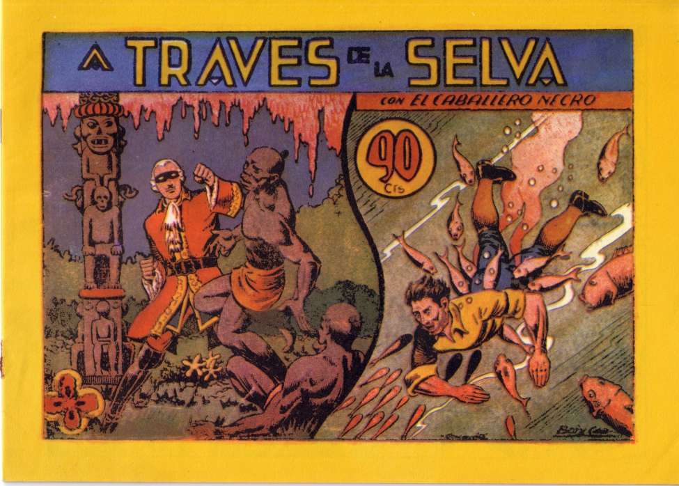 Comic Book Cover For El Caballero Negro 9 - A través de la selva