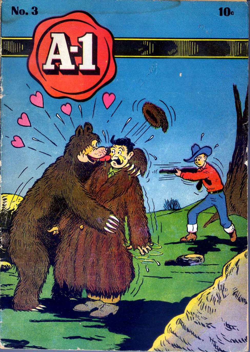 Comic Book Cover For A-1 Comics 3 - Version 1