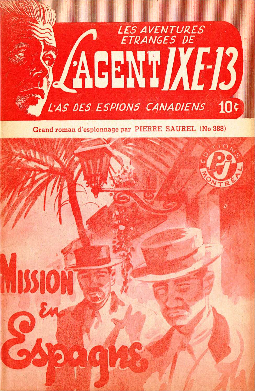 Book Cover For L'Agent IXE-13 v2 388 - Mission en Espagne