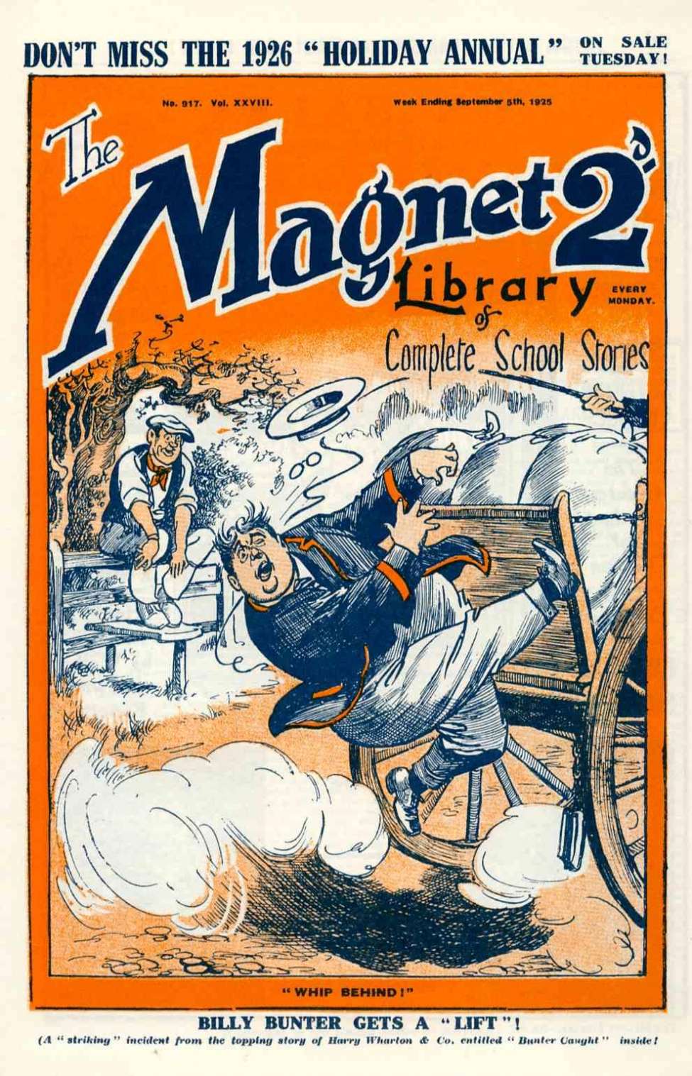 Book Cover For The Magnet 917 - Bunter Caught!