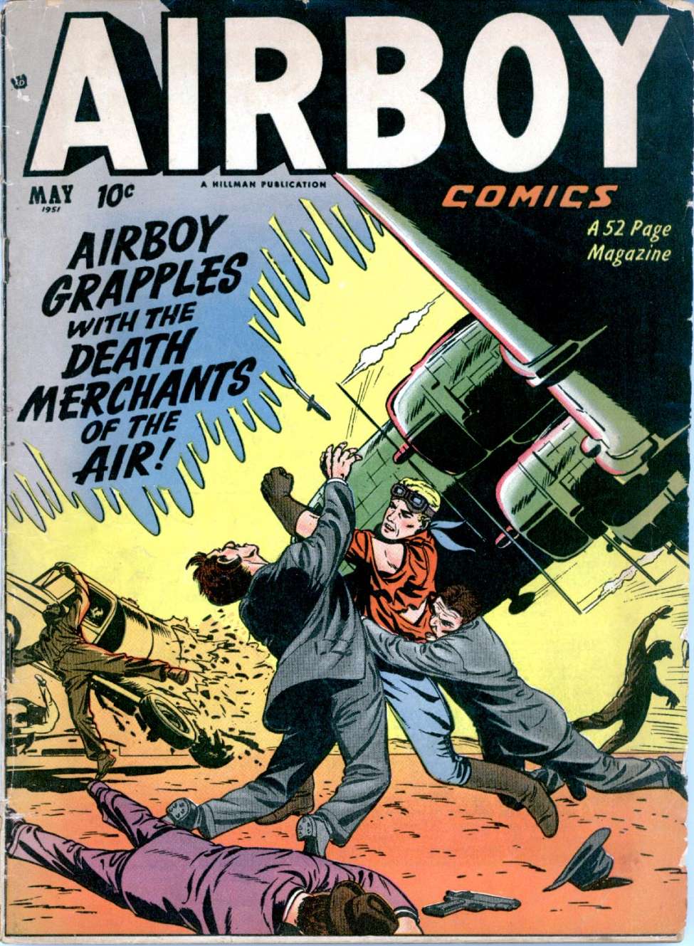 Comic Book Cover For Airboy Comics v8 4