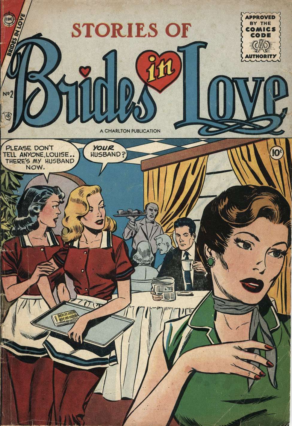 Comic Book Cover For Brides in Love 2