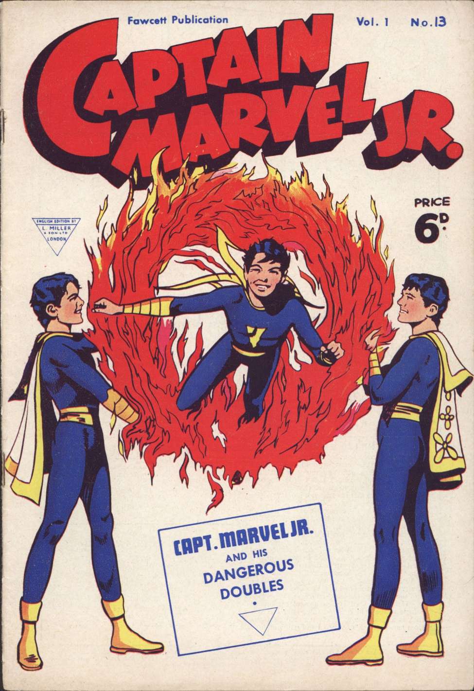 Book Cover For Captain Marvel Jr. 13