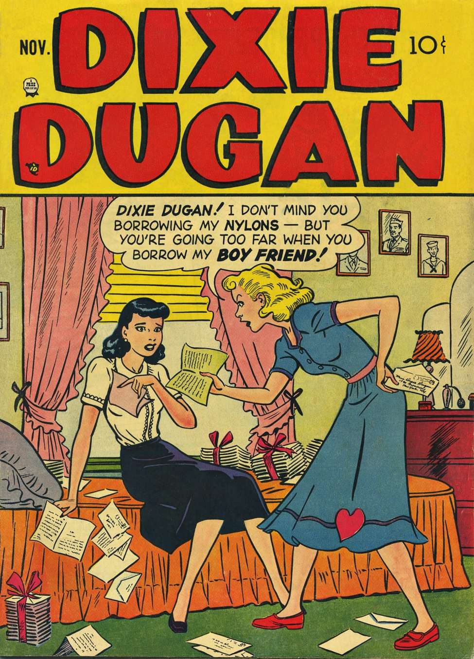 Comic Book Cover For Dixie Dugan v3 4