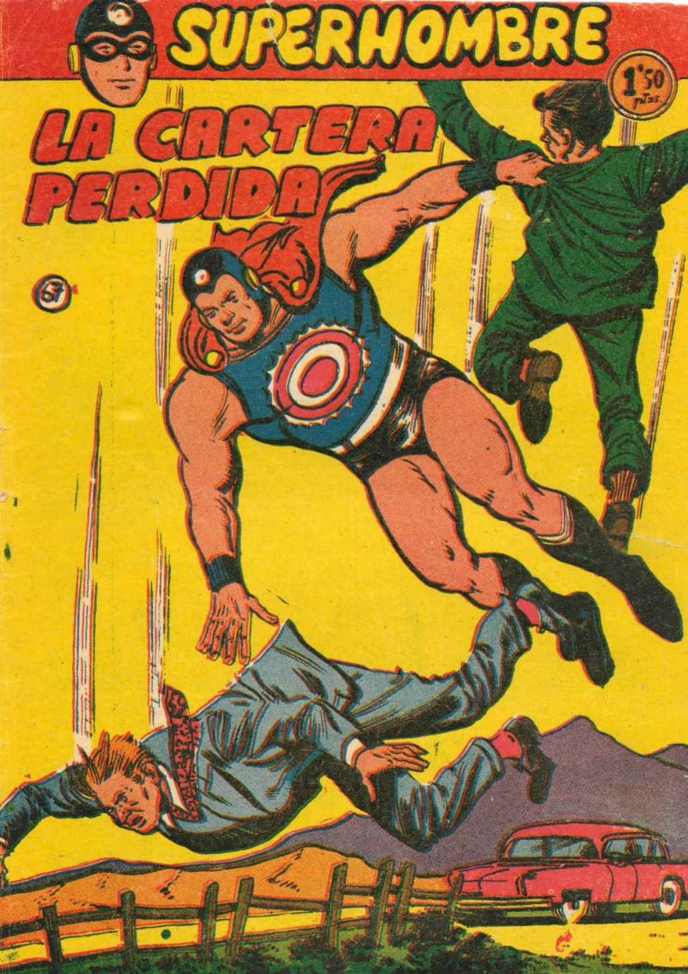 Comic Book Cover For SuperHombre 67 La cartera perdida