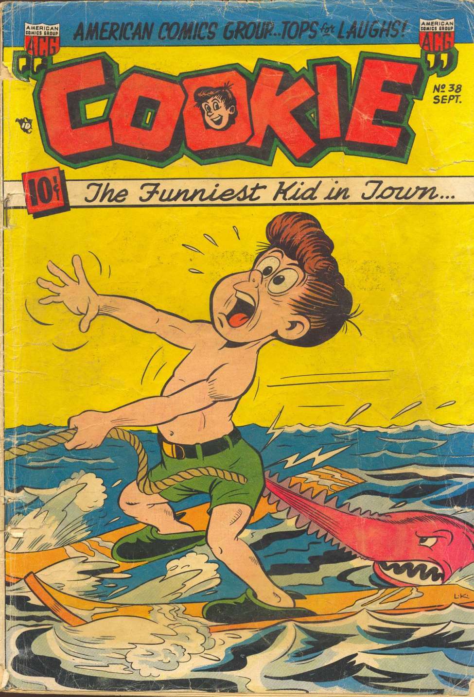 Comic Book Cover For Cookie 38