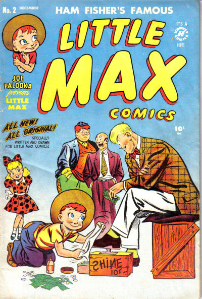 Comic Book Cover For Little Max Comics 2