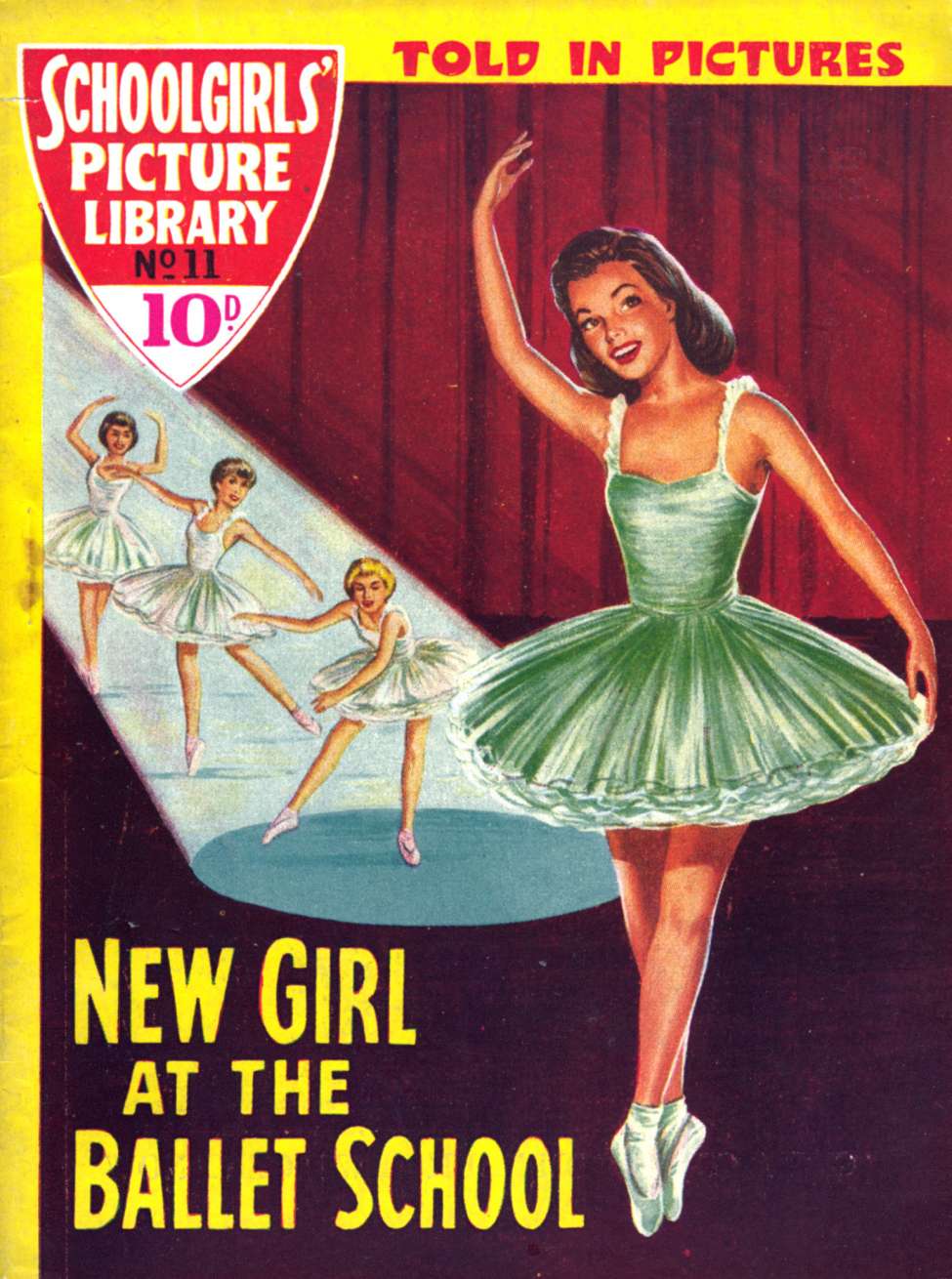 Book Cover For Schoolgirls' Picture Library 11 - New Girl at The Ballet School