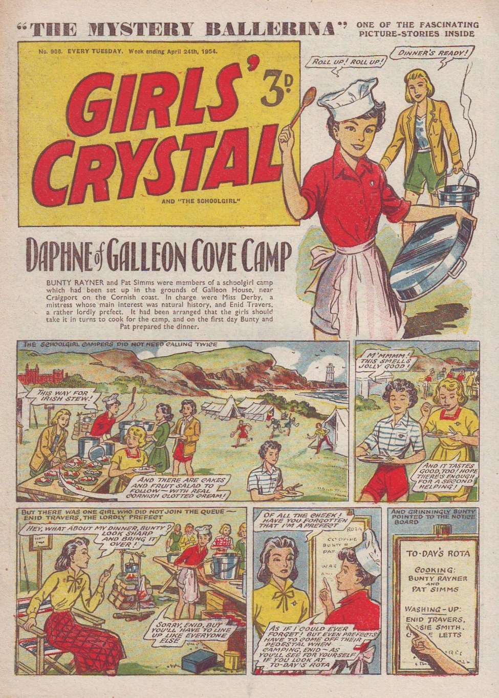 Comic Book Cover For Girls' Crystal 966