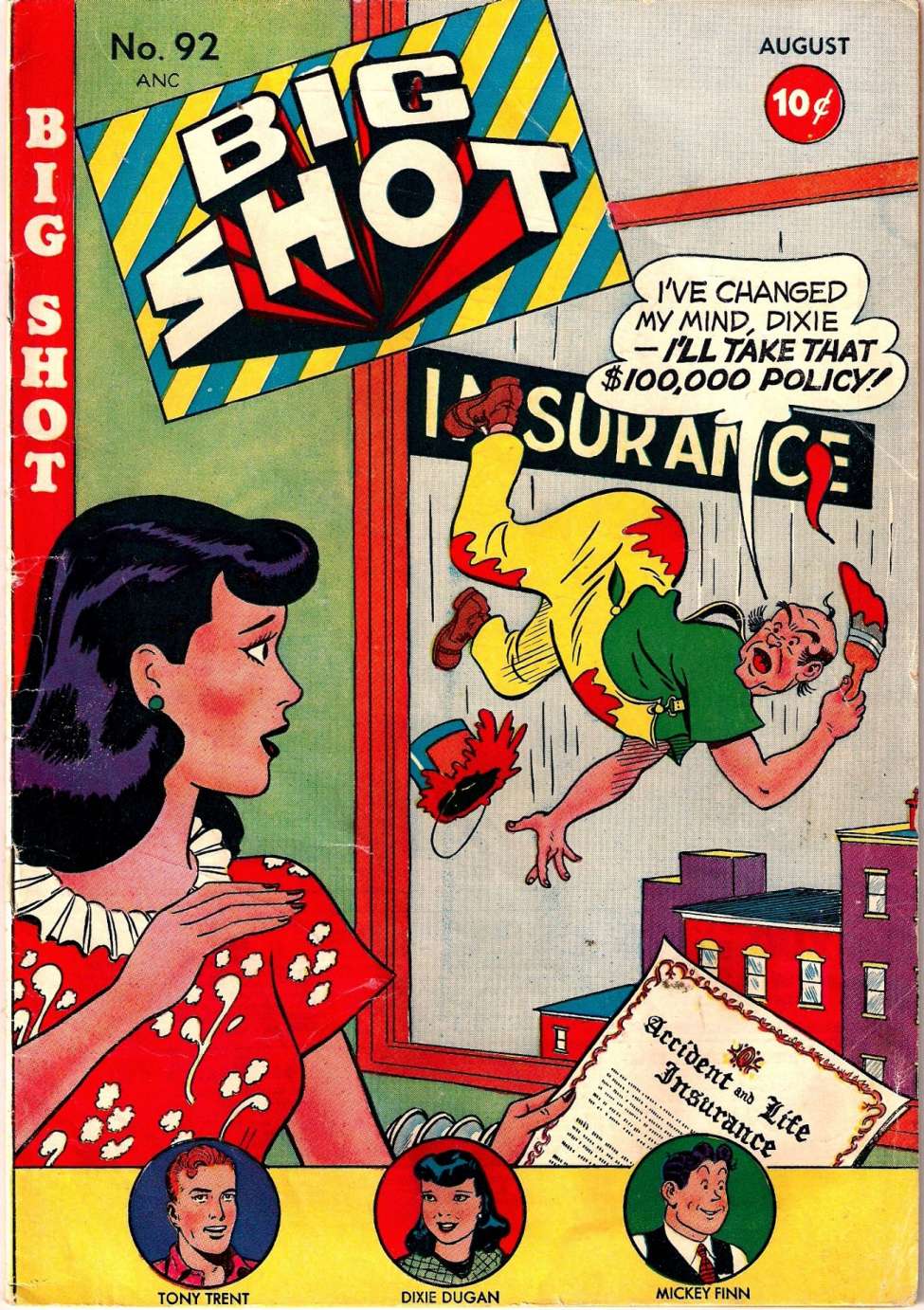 Comic Book Cover For Big Shot 92 - Version 1