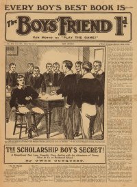Large Thumbnail For The Boys' Friend 771 - The Scholarship Boy's Secret!