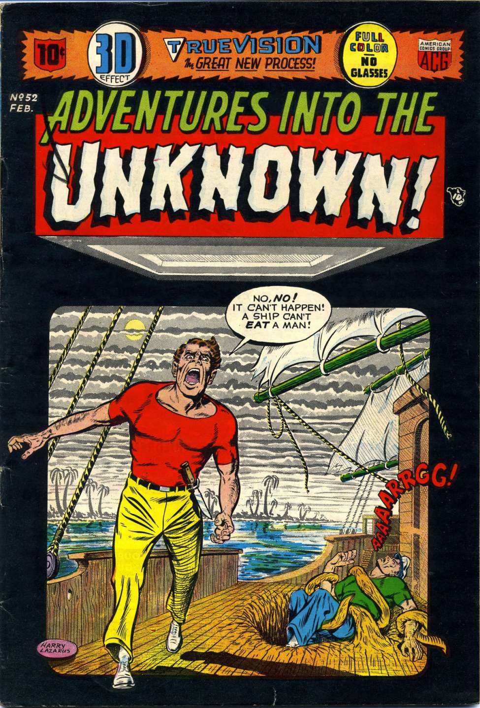 Book Cover For Adventures into the Unknown 52