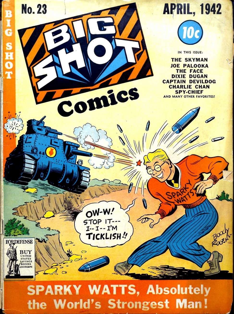 Comic Book Cover For Big Shot 23