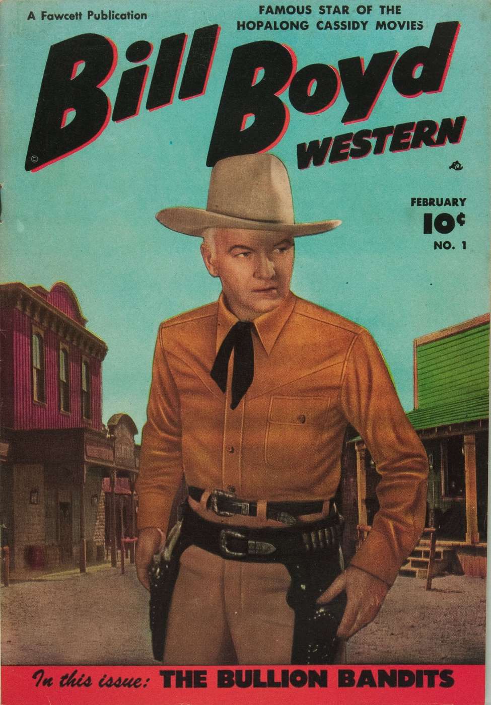 Comic Book Cover For Bill Boyd Western 1 - Version 1