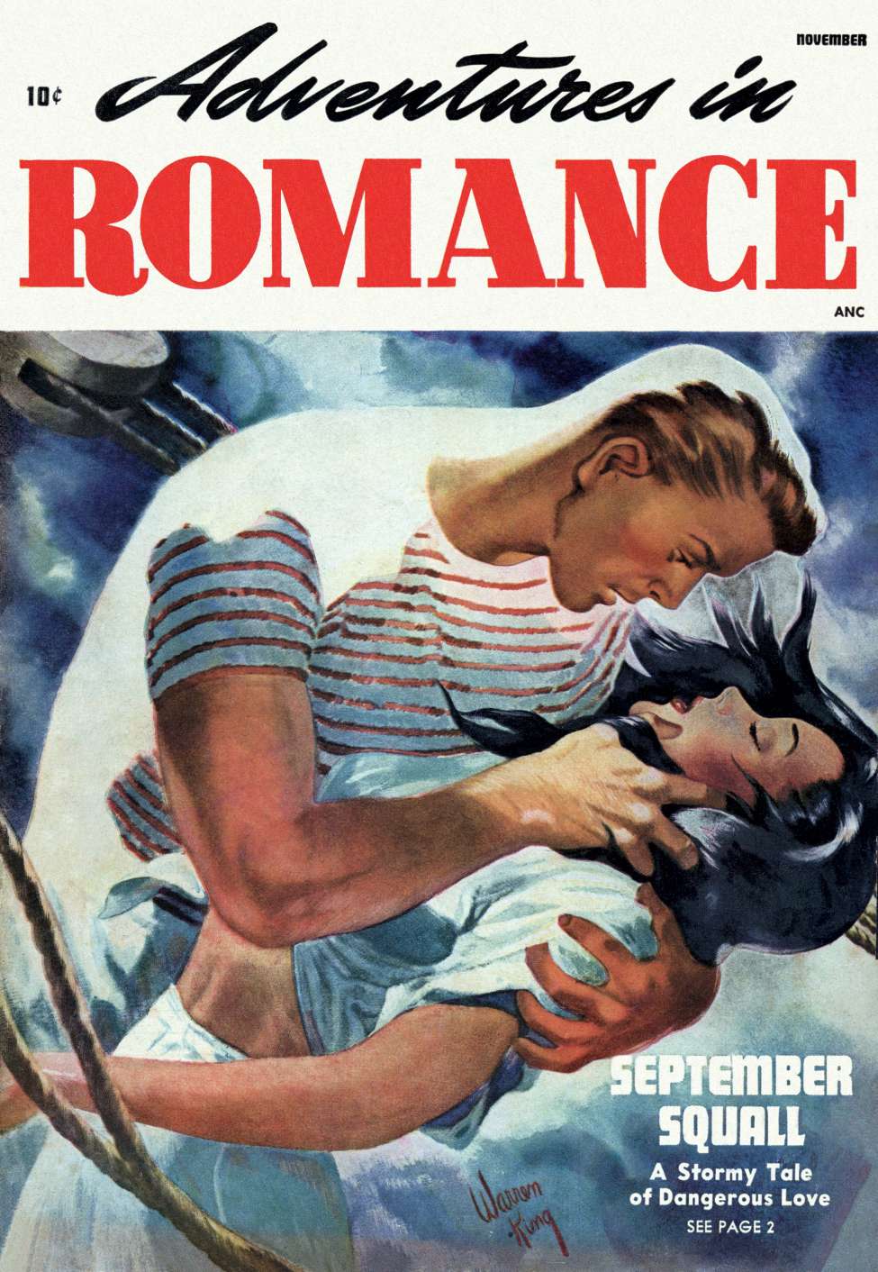 Comic Book Cover For Adventures in Romance 1