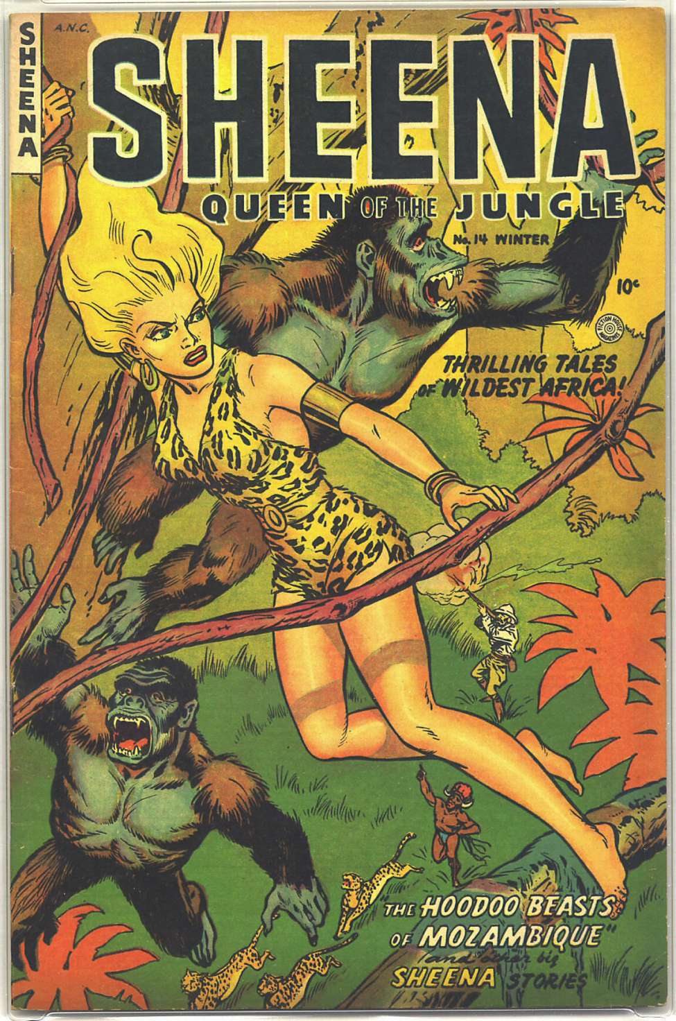 Book Cover For Sheena, Queen of the Jungle 14