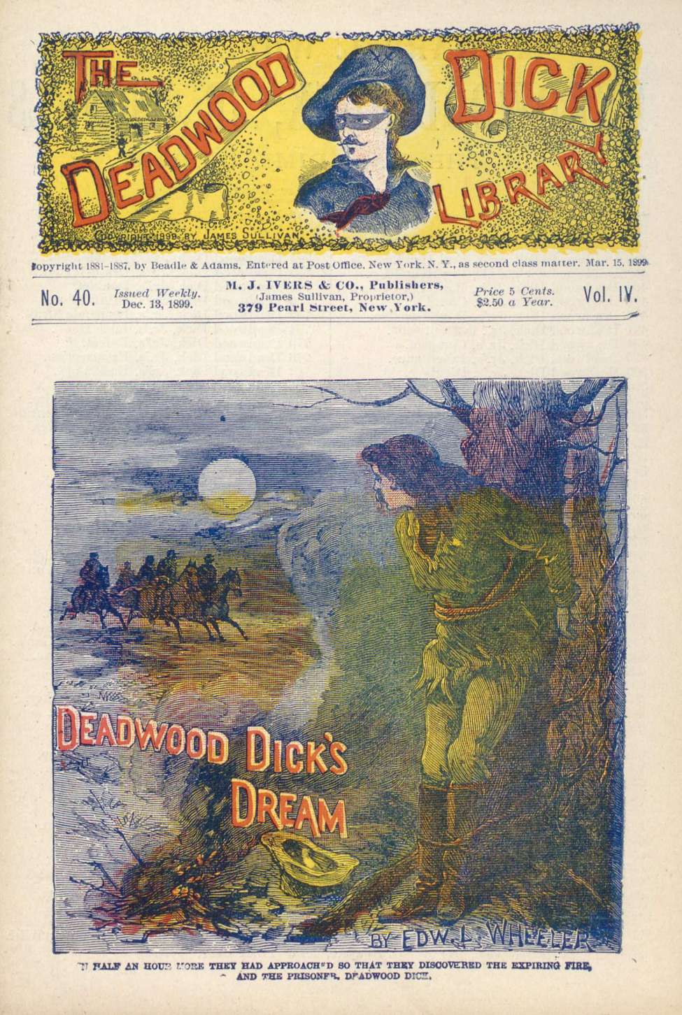 Book Cover For Deadwood Dick Library v4 40 - Deadwood Dick's Dream
