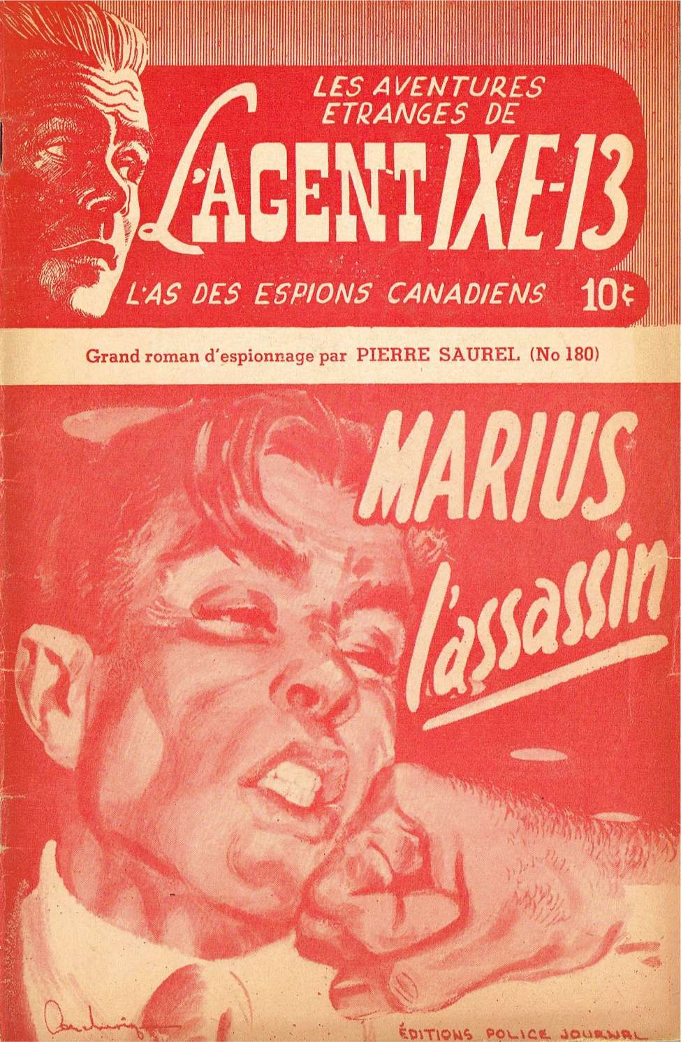 Book Cover For L'Agent IXE-13 v2 180 - Marius l'assassin