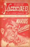 Cover For L'Agent IXE-13 v2 180 - Marius l'assassin
