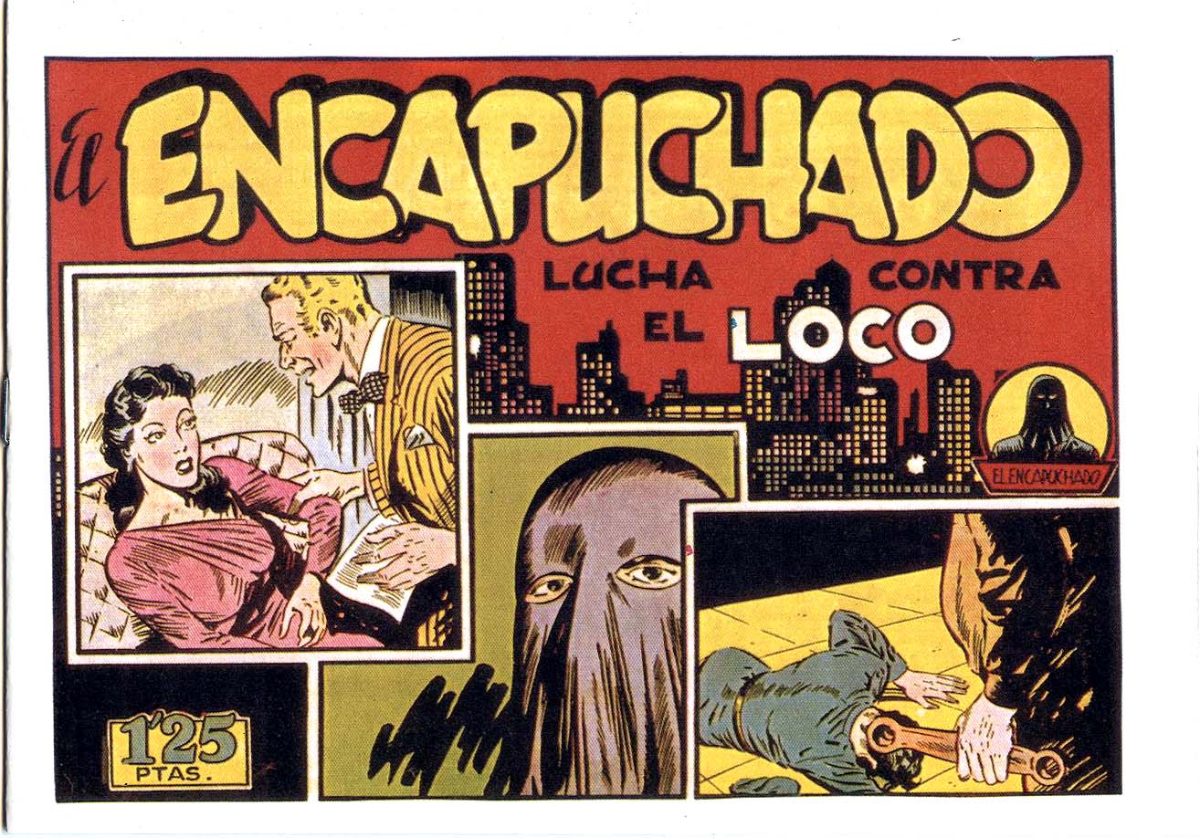 Comic Book Cover For El Encapuchado 23 - Lucha Contra El Loco